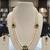 White pearl necklaces