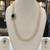 White pearl necklaces