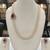 White pearl necklaces