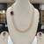 White pearl necklaces