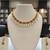 White pearl necklaces
