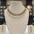 White pearl necklaces