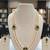 White pearl necklaces