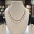White pearl necklaces