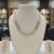 Multicolor pearl necklaces
