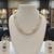 Multicolor pearl necklaces