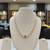 White pearl necklaces