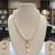 White pearl necklaces