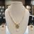 White pearl necklaces