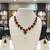 Multicolor pearl necklaces