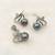 Black pearl pendants