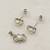 White pearl pendants