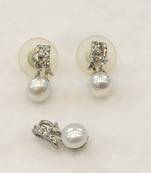 White pearl pendants