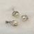 White pearl pendants