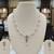 Multicolor pearl necklaces