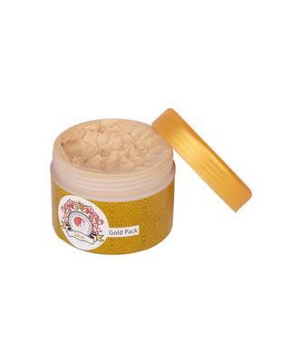 Indrani Gold Pack For Women Gives A Natural Glow 50 Gm 2