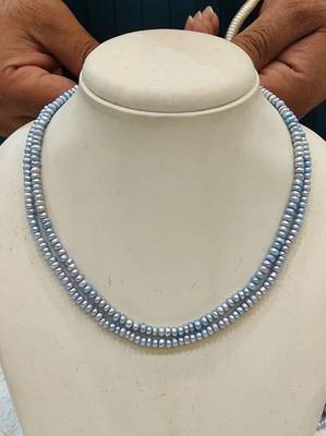 Blue pearl necklaces 1