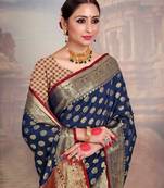 Designer Wedding And Festival Banarasi Saree