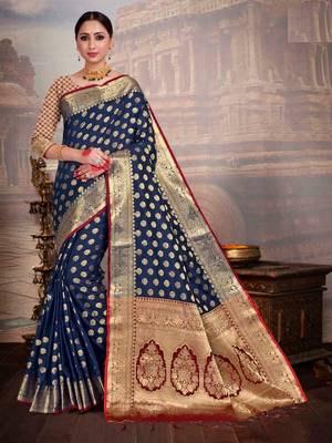 Designer Wedding And Festival Banarasi Saree 2