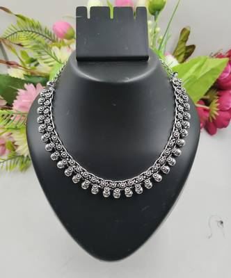 Ethnic Traditional Festive Wear Oxidised Design Long Necklace for Women and Girls 1