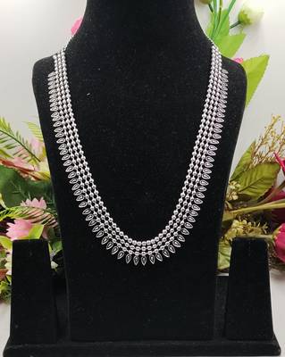 Ethnic Traditional Festive Wear Oxidised Design Long Necklace for Women and Girls 1