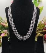 Ethnic Traditional Festive Wear Oxidised Design Long Necklace for Women and Girls