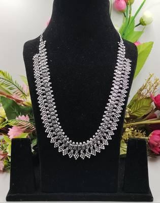 Ethnic Traditional Festive Design Oxidized Design Necklace for Women and Girls 1