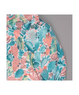 Infant Mermaid Organic Cotton Romper With Organic Lining 4