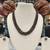 Brown pearl necklaces