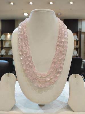 Pink necklaces 1