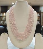 Pink necklaces