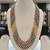 Multicolor pearl necklaces