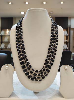 Blue pearl necklaces 1
