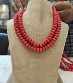 Red necklaces