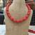 Red necklaces