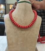 Red necklaces