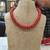 Red necklaces
