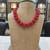 Red necklaces