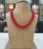 Red necklaces