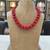 Red necklaces