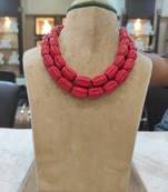 Red necklaces