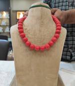 Red necklaces
