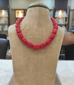 Red necklaces