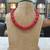 Red necklaces