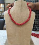 Red necklaces