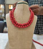 Red necklaces