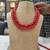 Red necklaces