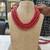 Red necklaces