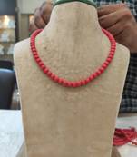 Red necklaces