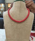 Red necklaces